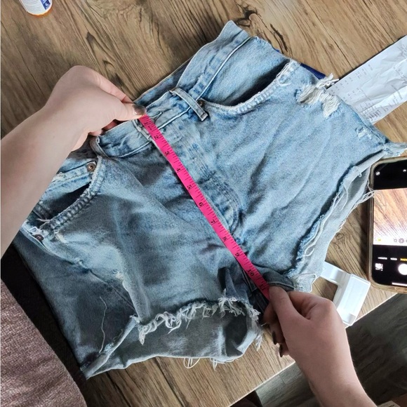 AGOLDE Parker Vintage Cut Off Short Rapture A9032-1206 - Picture 13 of 16